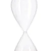 Bizzotto Oggettistica>CLESSIDRA KRONOS TRASPARENTE-BIANCO H29