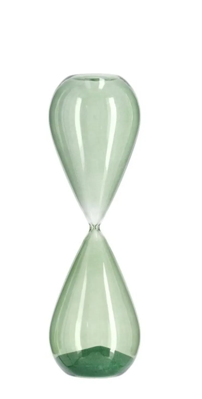 Bizzotto Oggettistica>CLESSIDRA KRONOS VERDE-VERDE H29