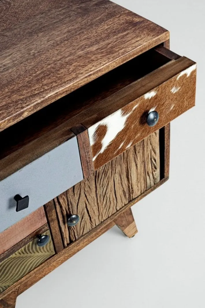 Bizzotto Comodini>COMODINO IN LEGNO - DHAVAL