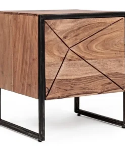 Bizzotto Comodini>COMODINO IN LEGNO - EGON