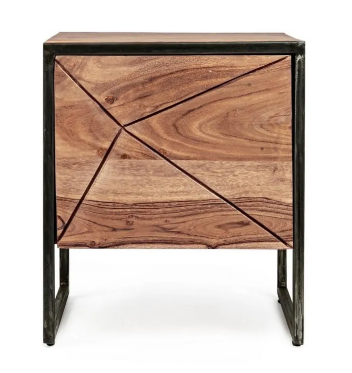 Bizzotto Comodini>COMODINO IN LEGNO - EGON