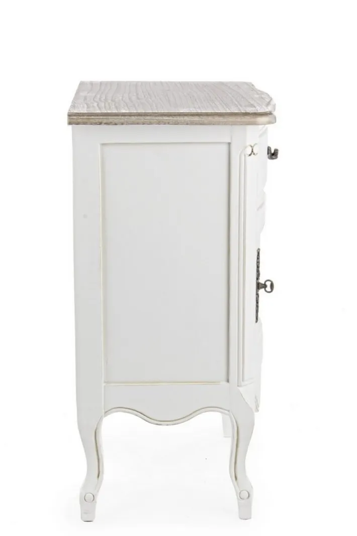 Bizzotto Comodini>COMODINO IN LEGNO - JUSTINE
