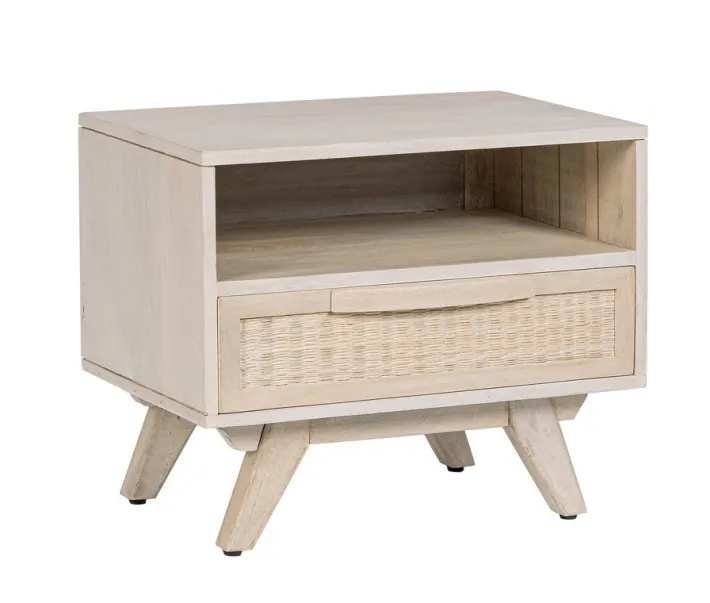 Bizzotto Comodini>COMODINO IN LEGNO - SAHANA