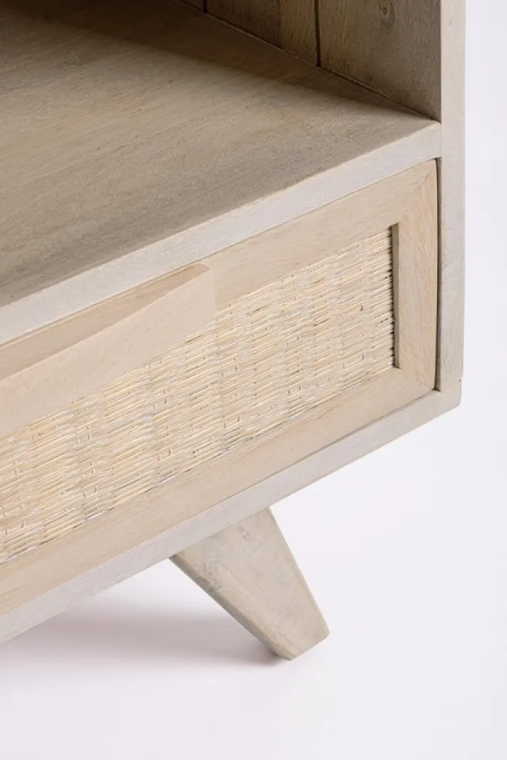 Bizzotto Comodini>COMODINO IN LEGNO - SAHANA