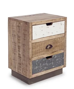 Bizzotto Comodini>COMODINO IN LEGNO - TUDOR