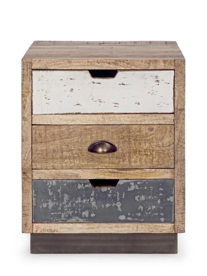 Bizzotto Comodini>COMODINO IN LEGNO - TUDOR