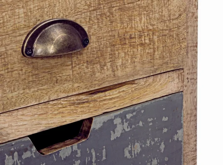 Bizzotto Comodini>COMODINO IN LEGNO - TUDOR