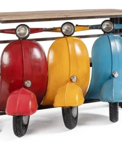 Bizzotto Carrelli Ed Espositori>CONSOLLE BAR TRIS VESPA COLOR