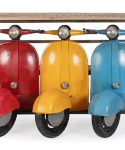 Bizzotto Carrelli Ed Espositori>CONSOLLE BAR TRIS VESPA COLOR