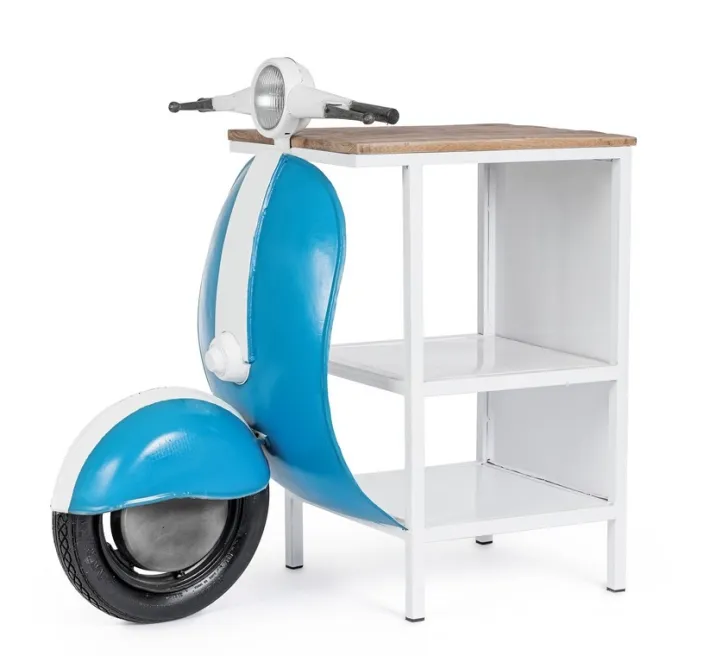Bizzotto Carrelli Ed Espositori>CONSOLLE BAR VESPA BLU