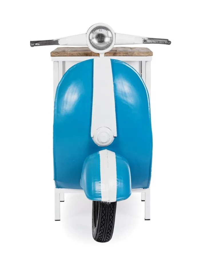 Bizzotto Carrelli Ed Espositori>CONSOLLE BAR VESPA BLU