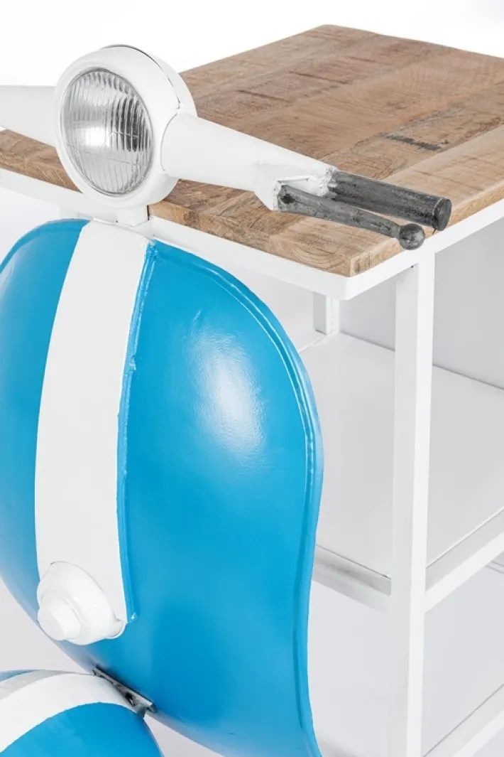 Bizzotto Carrelli Ed Espositori>CONSOLLE BAR VESPA BLU