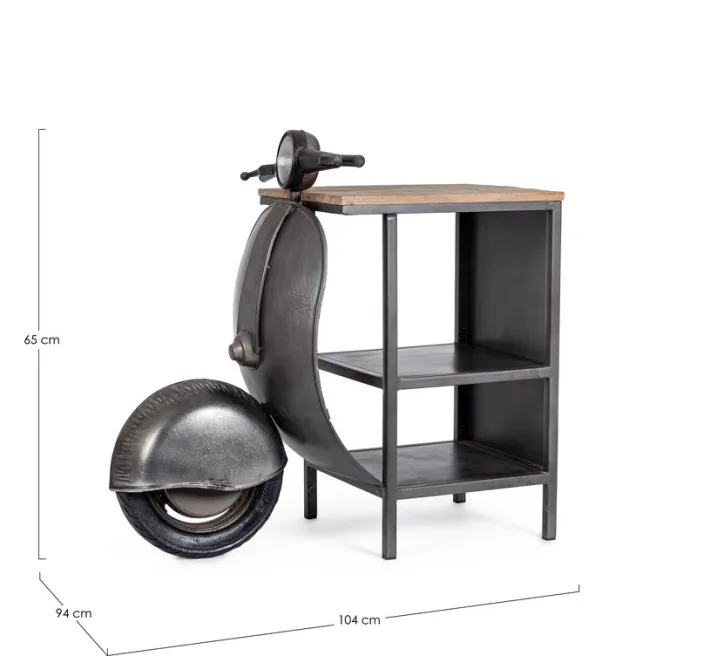 Bizzotto Carrelli Ed Espositori>CONSOLLE BAR VESPA METAL