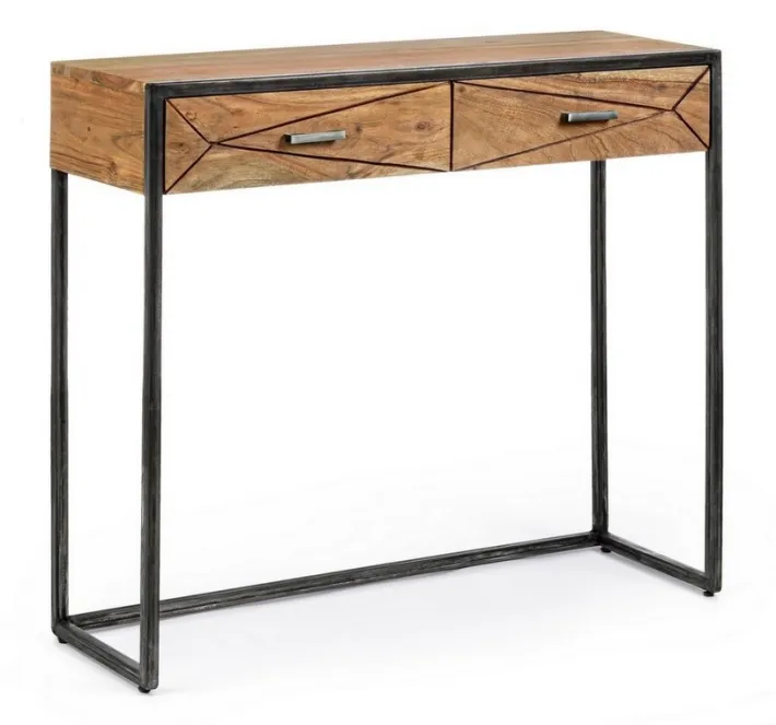 Bizzotto Consolle>CONSOLLE IN LEGNO 2 CASSETTI - EGON