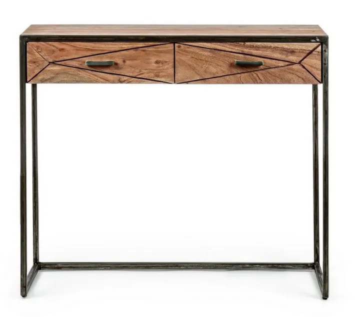 Bizzotto Consolle>CONSOLLE IN LEGNO 2 CASSETTI - EGON