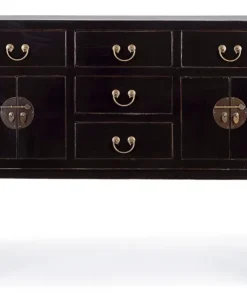 Bizzotto Consolle>CONSOLLE IN LEGNO NERO - JINAN
