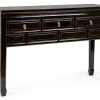 Bizzotto Consolle>CONSOLLE IN LEGNO NERO - JINAN