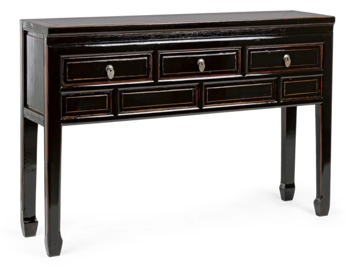 Bizzotto Consolle>CONSOLLE IN LEGNO NERO - JINAN