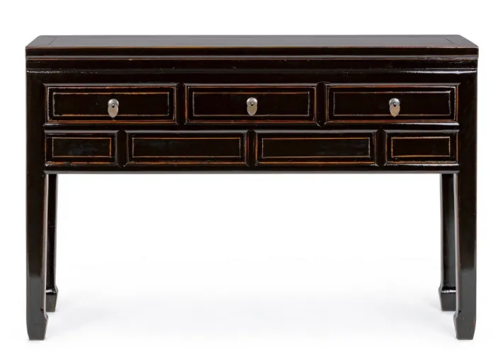 Bizzotto Consolle>CONSOLLE IN LEGNO NERO - JINAN