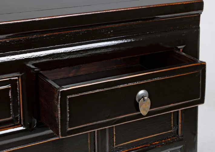 Bizzotto Consolle>CONSOLLE IN LEGNO NERO - JINAN