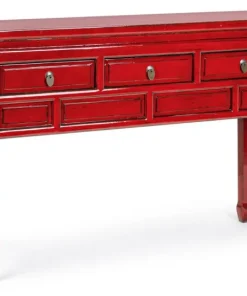 Bizzotto Consolle>CONSOLLE IN LEGNO ROSSO - JINAN