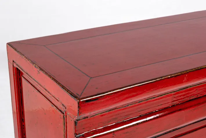 Bizzotto Consolle>CONSOLLE IN LEGNO ROSSO - JINAN