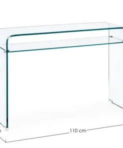 Bizzotto Consolle>CONSOLLE IN VETRO 110X35 - IRIDE