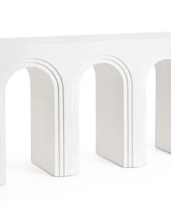 Bizzotto Consolle>CONSOLLE RHOME TWIN RETT BIANCO