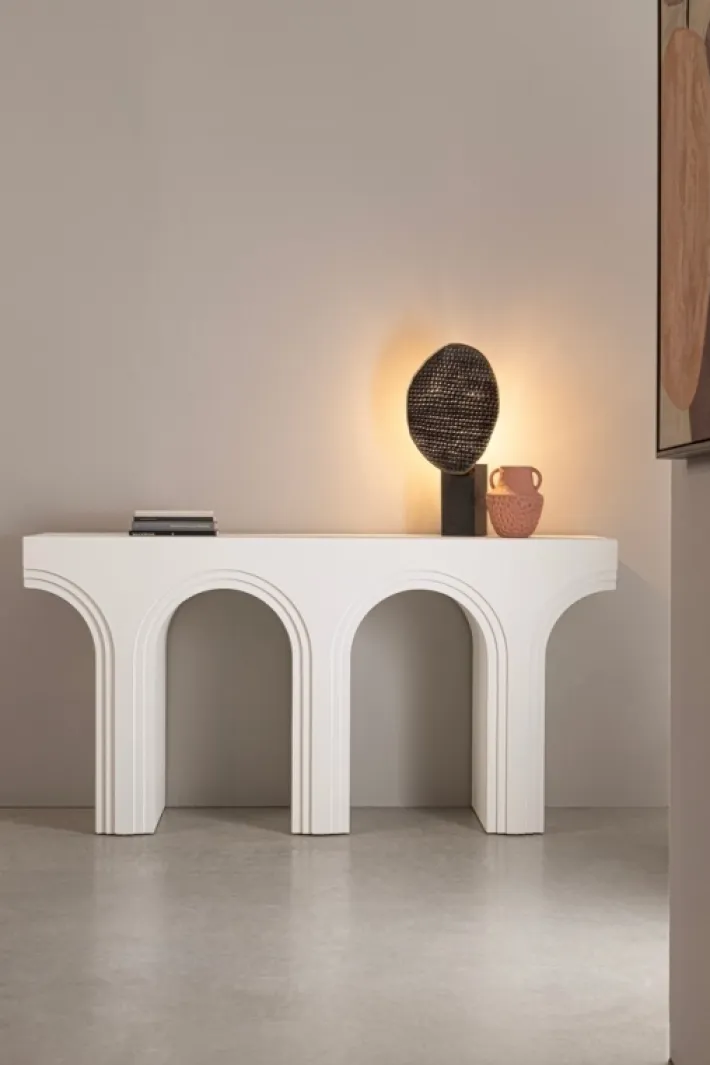 Bizzotto Consolle>CONSOLLE RHOME TWIN SVAS BIANCO