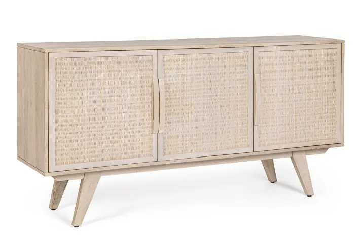 Bizzotto Credenze>CREDENZA 3 ANTE IN LEGNO - SAHANA