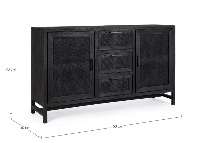 Bizzotto Credenze>CREDENZA 2 ANTE IN LEGNO - WESTON