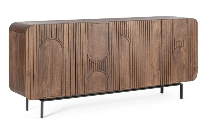 Bizzotto Credenze>CREDENZA 4 ANTE IN LEGNO - ORISSA
