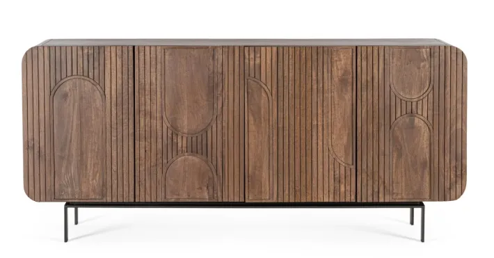 Bizzotto Credenze>CREDENZA 4 ANTE IN LEGNO - ORISSA