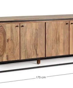 Bizzotto Credenze>CREDENZA 4 ANTE IN LEGNO SHEESHAM - NARTAN