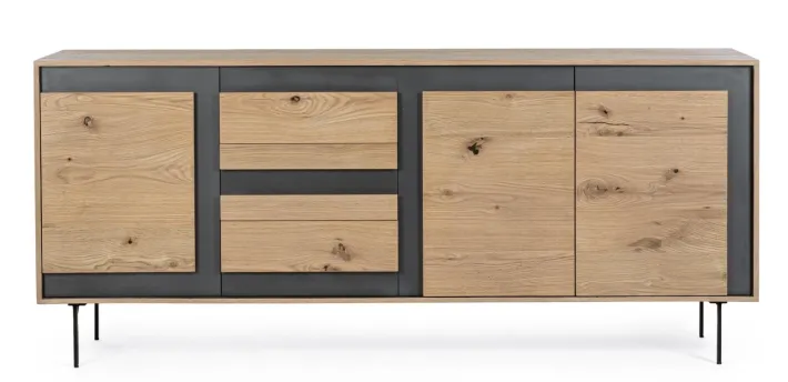 Bizzotto Credenze>CREDENZA 3 CASSETTI IN LEGNO - STANWOOD