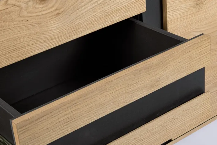 Bizzotto Credenze>CREDENZA 3 CASSETTI IN LEGNO - STANWOOD