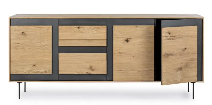 Bizzotto Credenze>CREDENZA 3 CASSETTI IN LEGNO - STANWOOD