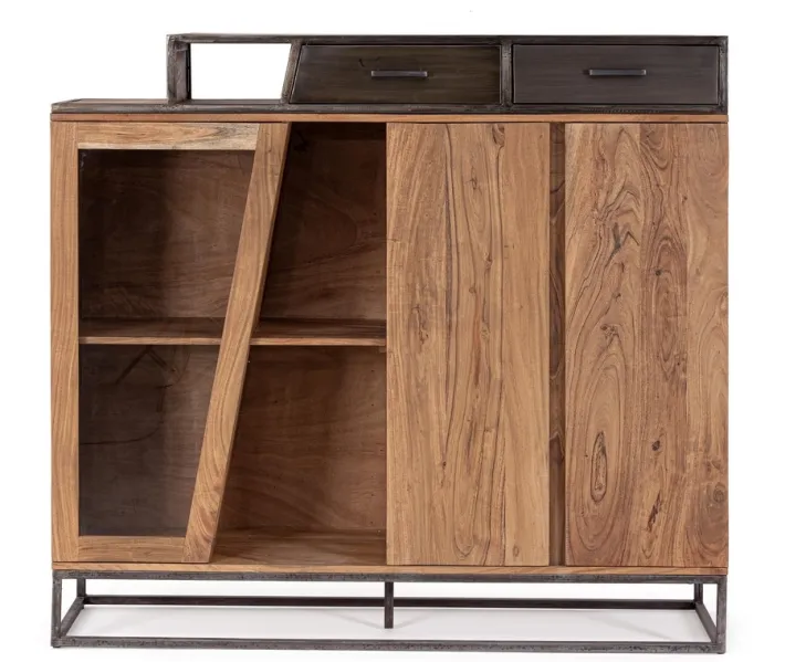 Bizzotto Credenze>CREDENZA ALTA IN LEGNO - JANAK