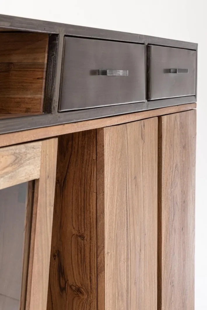 Bizzotto Credenze>CREDENZA ALTA IN LEGNO - JANAK