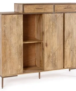 Bizzotto Credenze>CREDENZA ALTA IN LEGNO - JAIDEV