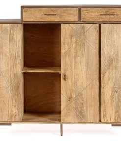 Bizzotto Credenze>CREDENZA ALTA IN LEGNO - JAIDEV