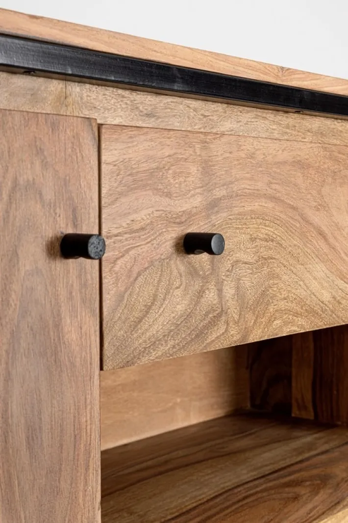 Bizzotto Credenze>CREDENZA ALTA IN LEGNO SHEESHAM - NARTAN