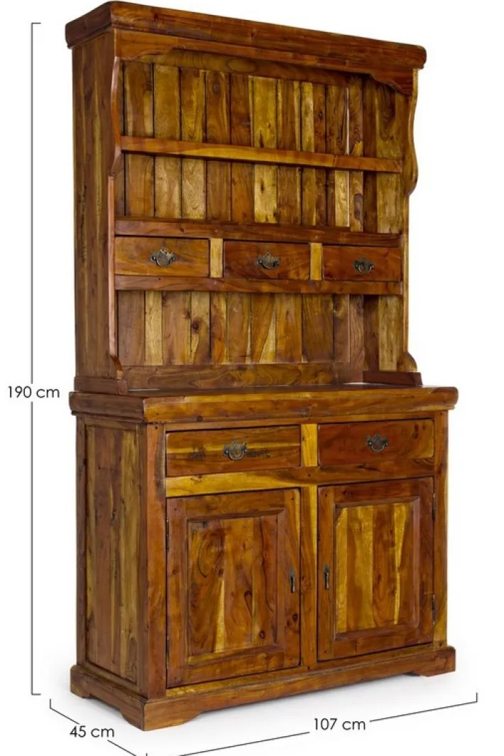 Bizzotto Credenze>CREDENZA BUFFET IN LEGNO - CHATEAUX