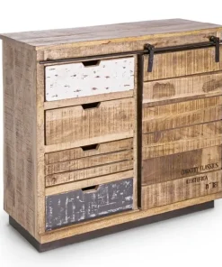 Bizzotto Credenze>CREDENZA IN LEGNO 1 ANTA - TUDOR