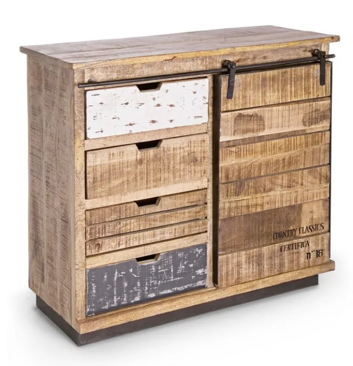 Bizzotto Credenze>CREDENZA IN LEGNO 1 ANTA - TUDOR