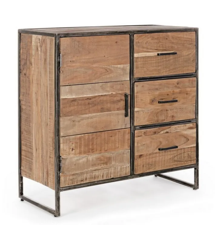 Bizzotto Credenze>CREDENZA IN LEGNO 1 ANTA - ELMER