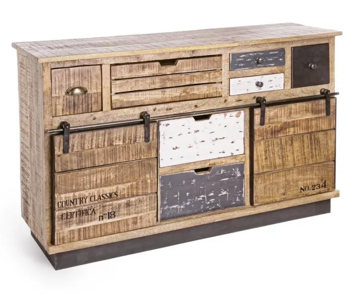 Bizzotto Credenze>CREDENZA IN LEGNO 2 ANTE - TUDOR