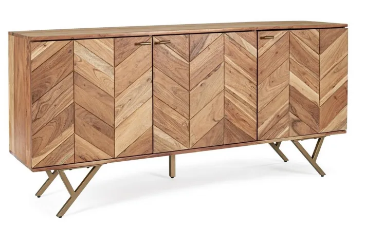 Bizzotto Credenze>CREDENZA IN LEGNO 3 ANTE - RAIDA
