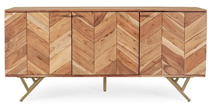 Bizzotto Credenze>CREDENZA IN LEGNO 3 ANTE - RAIDA
