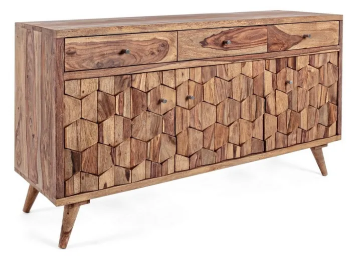 Bizzotto Credenze>CREDENZA IN LEGNO 3 ANTE - KANT